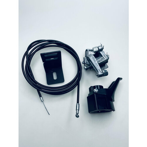 Комплект тормоза на мотобуксировщик тормоз кронштейн тормоза трос 25м ручка для двигателей Lifan 1427 4628₽