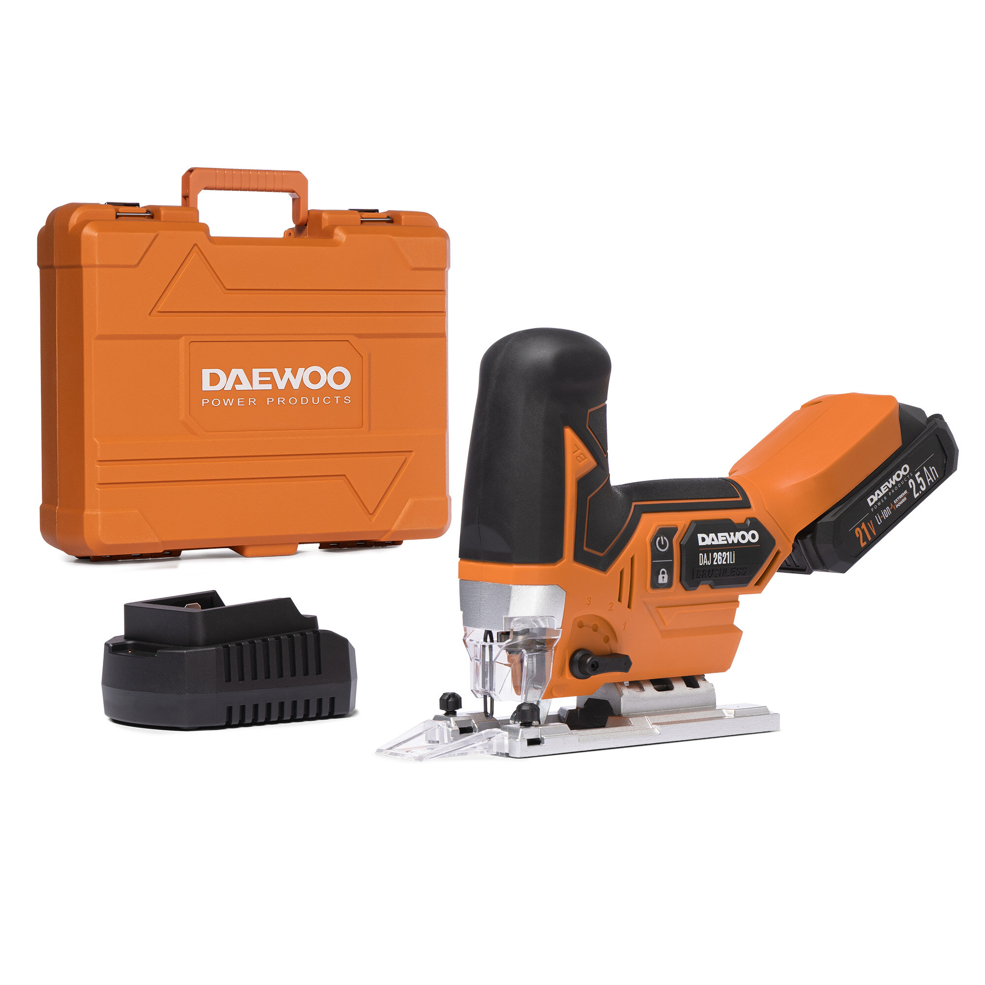 Лобзик аккумуляторный DAEWOO DAJ 2621LI SET - фото №12