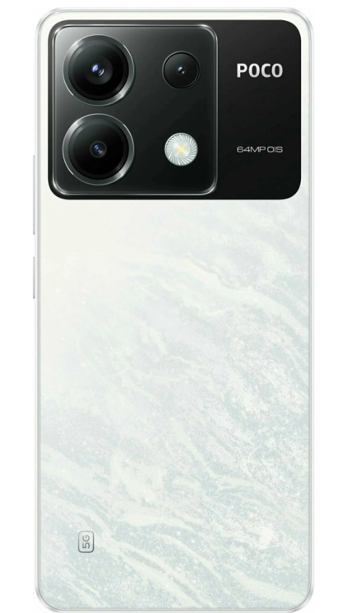 Смартфон Xiaomi POCO X6 12/256 ГБ RU, Dual nano SIM, белый — фото 1