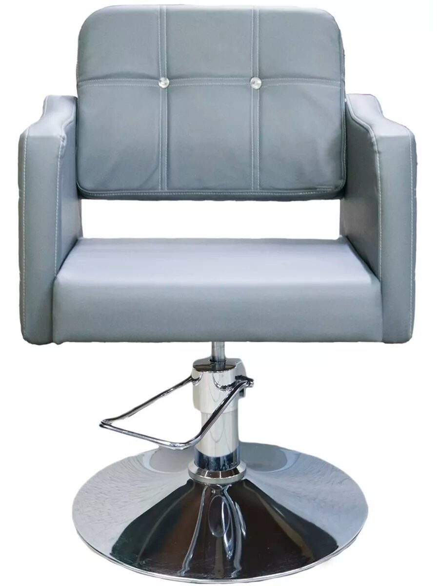 Парикмахерское кресло А01 NEW основание диск. — фото 1