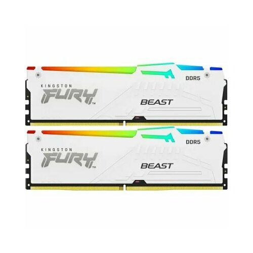Оперативная память Kingston Fury Beast White RGB Expo KF552C36BWEAK2-32 13155₽