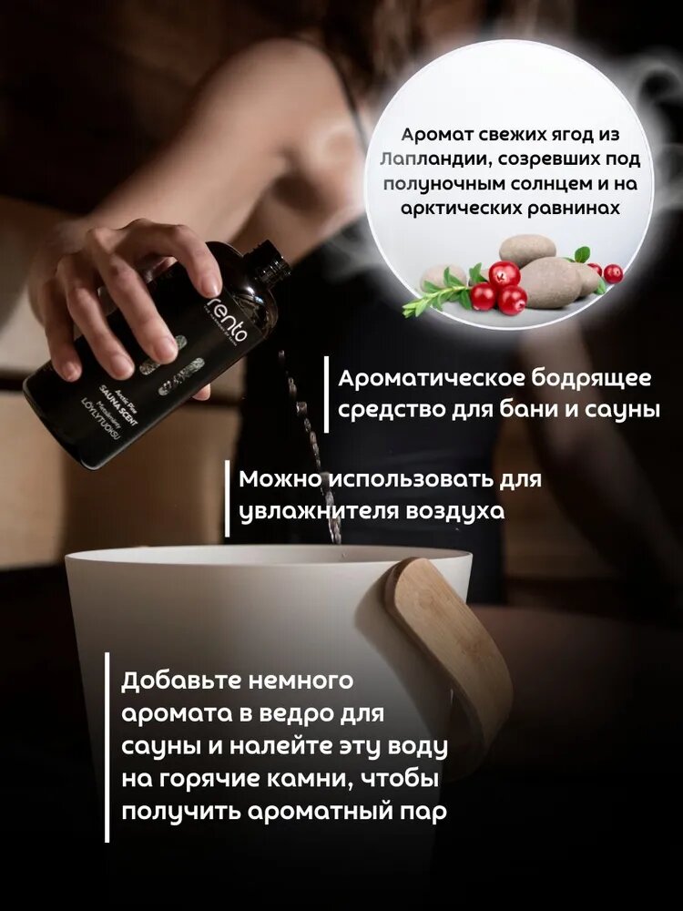 Изображение Ароматизатор Rento для бани и саун Арктические ягоды, 400 мл