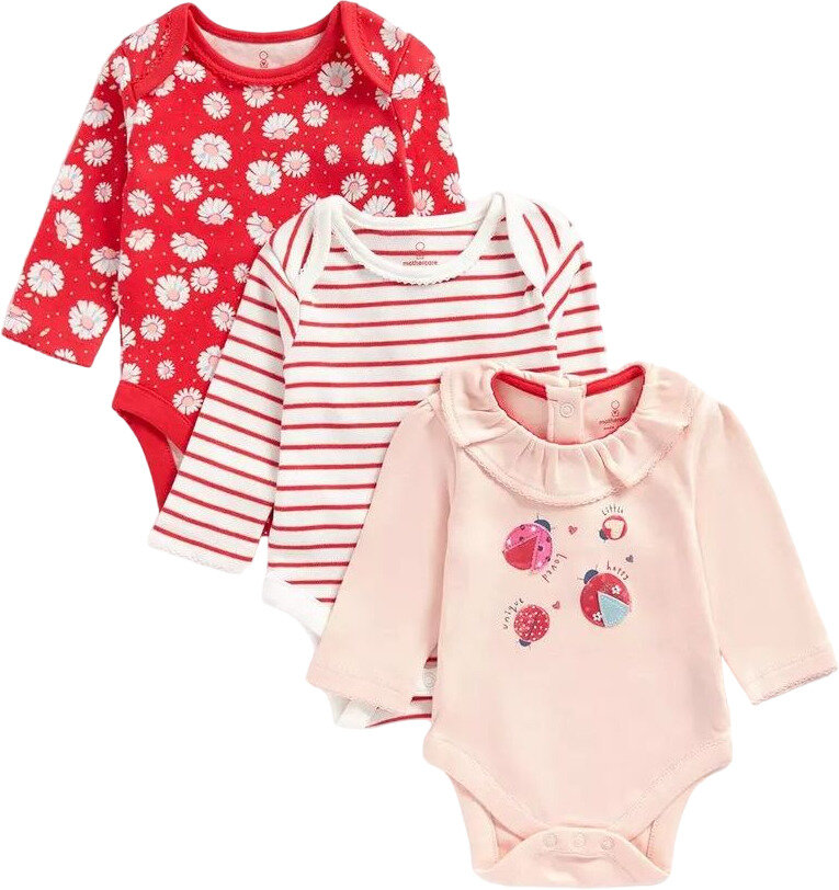 Боди mothercare, комплект из 3 шт.