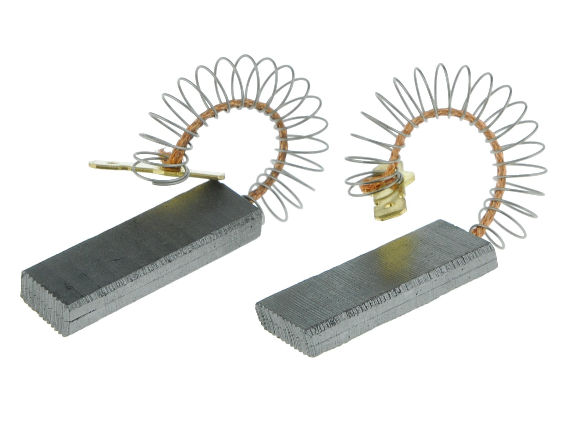 Щетки мотора sandwich (5x12.5х35мм) - 2 шт. (с пружиной и клеммой) стиральной машины Bosch, Siemens