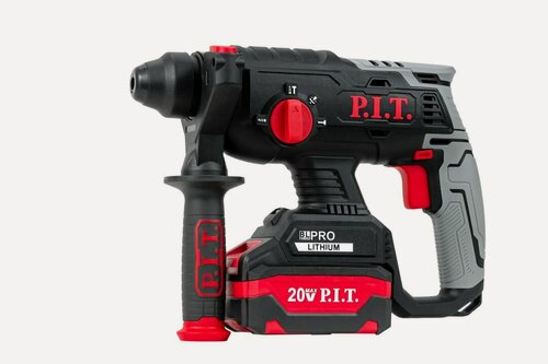 Изображение товара Перфоратор P.I.T PBH20H-22B/1, SDS-Plus, бесщеточный, аккумуляторный