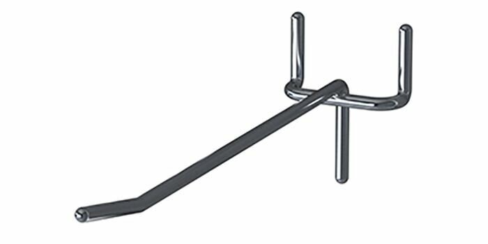 Крючок для панели перфорированной Larvij 125см хром