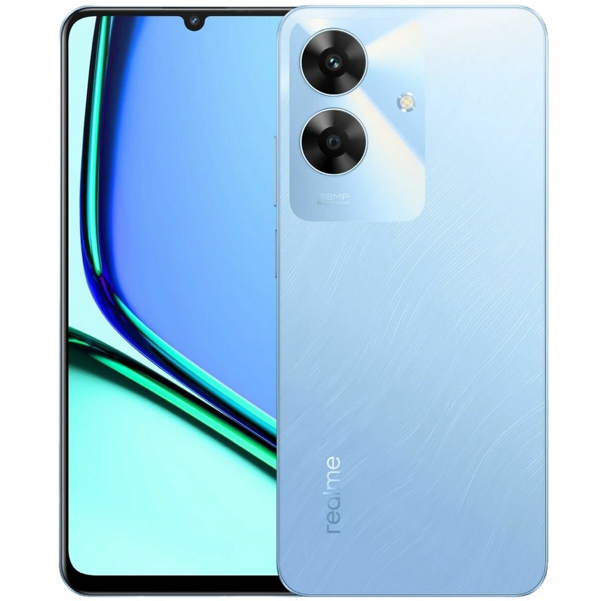 Смартфон realme Note 60 6/128 ГБ RU, Dual nano SIM, синий