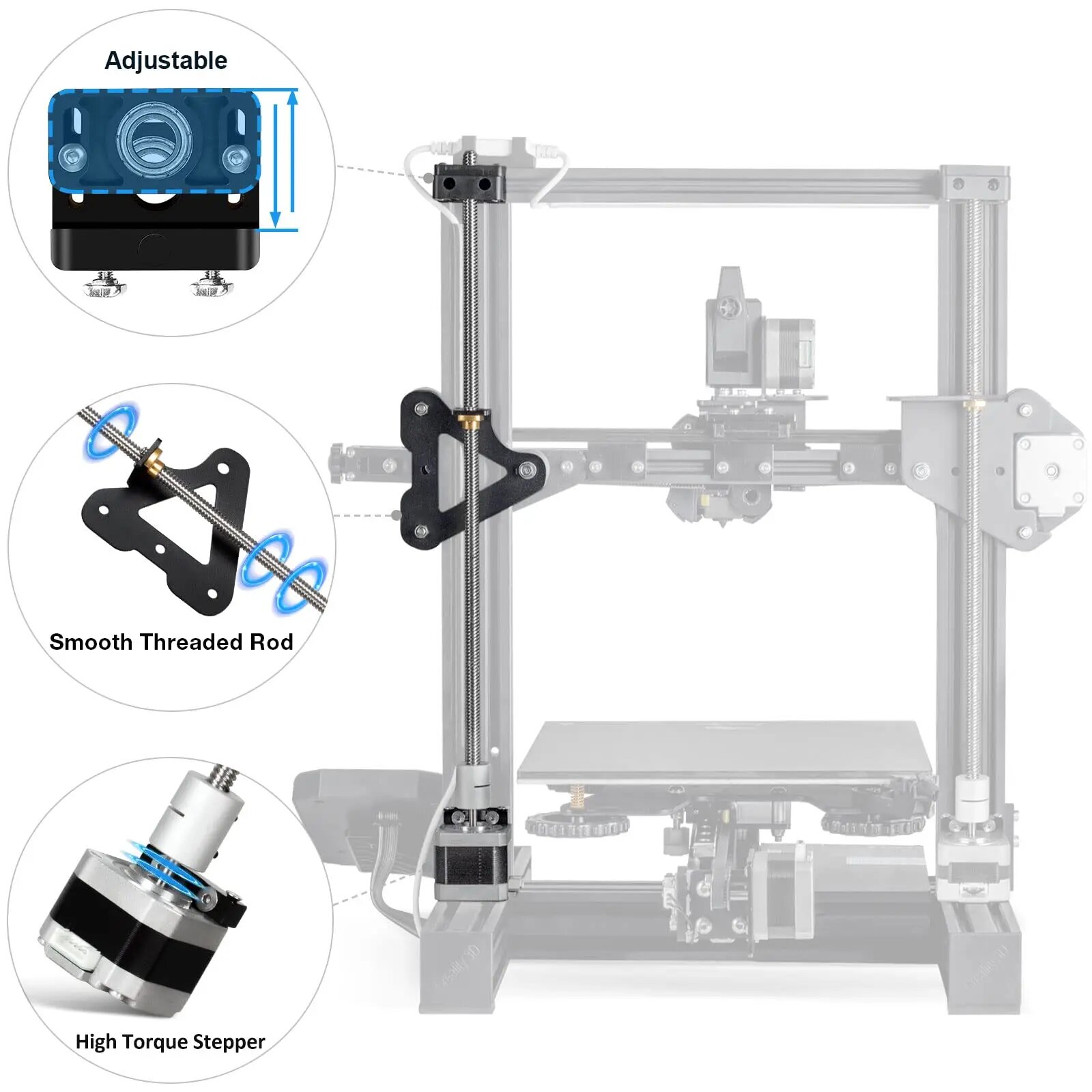Комплект обновления двойной оси Z для 3D-принтера Creality Ender 3, Ender-3 V2 NEO — фото 1