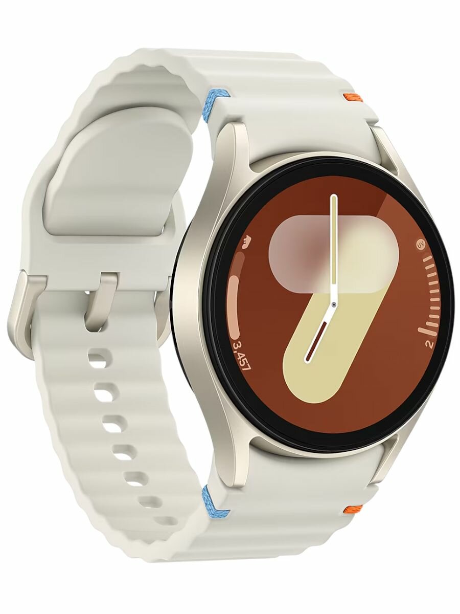 Samsung Смарт-часы Galaxy Watch 7, SM-L300NZEAMEA, Wi-Fi, 40 мм, белое золото — фото 1