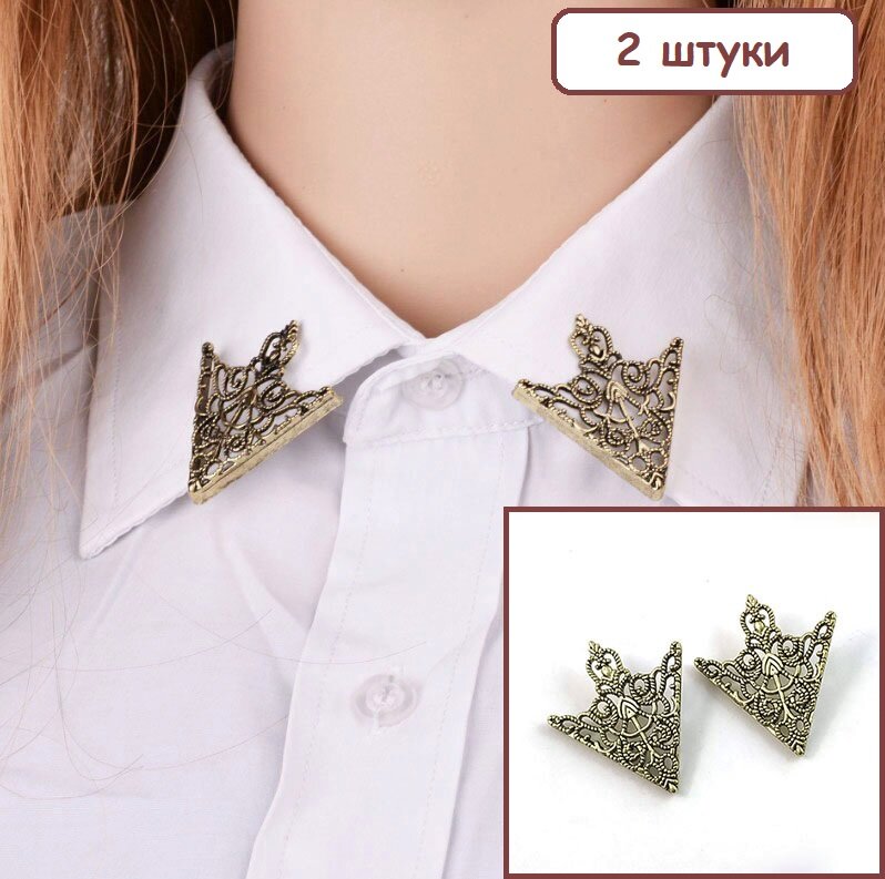 Зажим для кардигана MyPads, золотистый