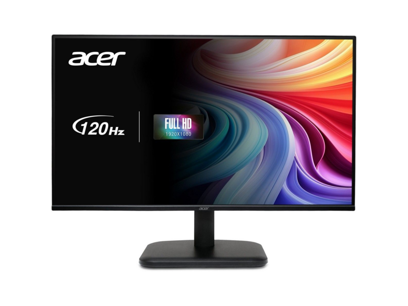 Монитор 27" ACER EK271Gbi black (IPS, 1920x1080, 16:9, 178/178, 250cd/m2, 1500:1 (100M:1), 1ms, 120Hz, VGA, HDMI) (UM. HE1CD. G01)