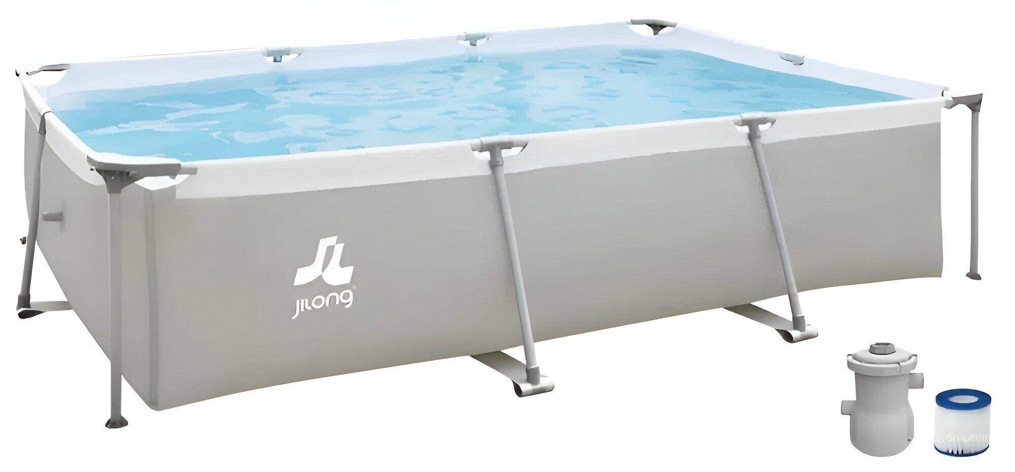 Бассейн каркасный Avenli с фильтр-насосом 300 x 207 x 65 см