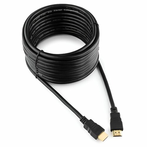 Кабель Cablexpert Кабель Cablexpert HDMI - HDMI (CC-HDMI4), длина 7.5 м, 1 шт., черный