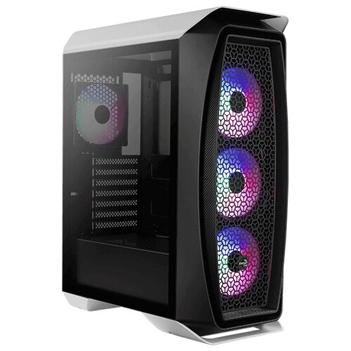 Компьютерный корпус AeroCool Aero One Frost черный/белый