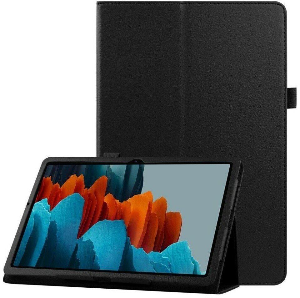 Чехол-книжка Book Cover для Samsung Galaxy Tab S7/ Galaxy Tab S8 SM-T870/SM-T875/SM-X700/SM-X706 черный (Черный)