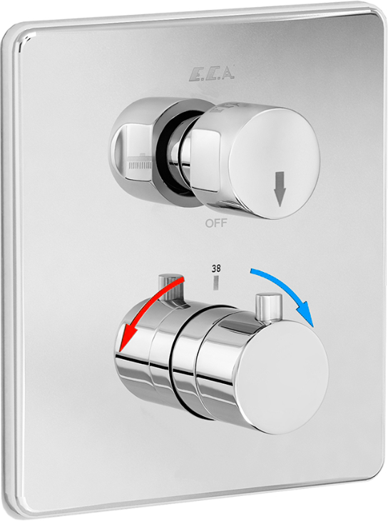 Термостат для ванны E.C.A. 102167215EX-KDE