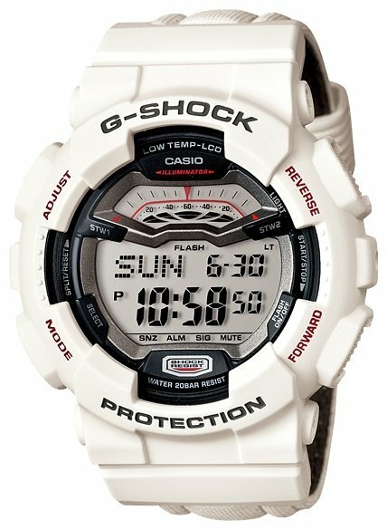 Наручные часы CASIO G-Shock GLS-100-7ER, белый, черный