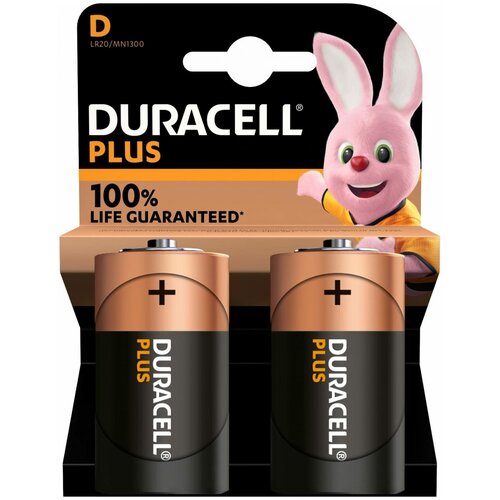 Duracell Элемент питания алкалиновый LR MN 1300/LR20 BP-2 (блист.2шт) Duracell Б0014055