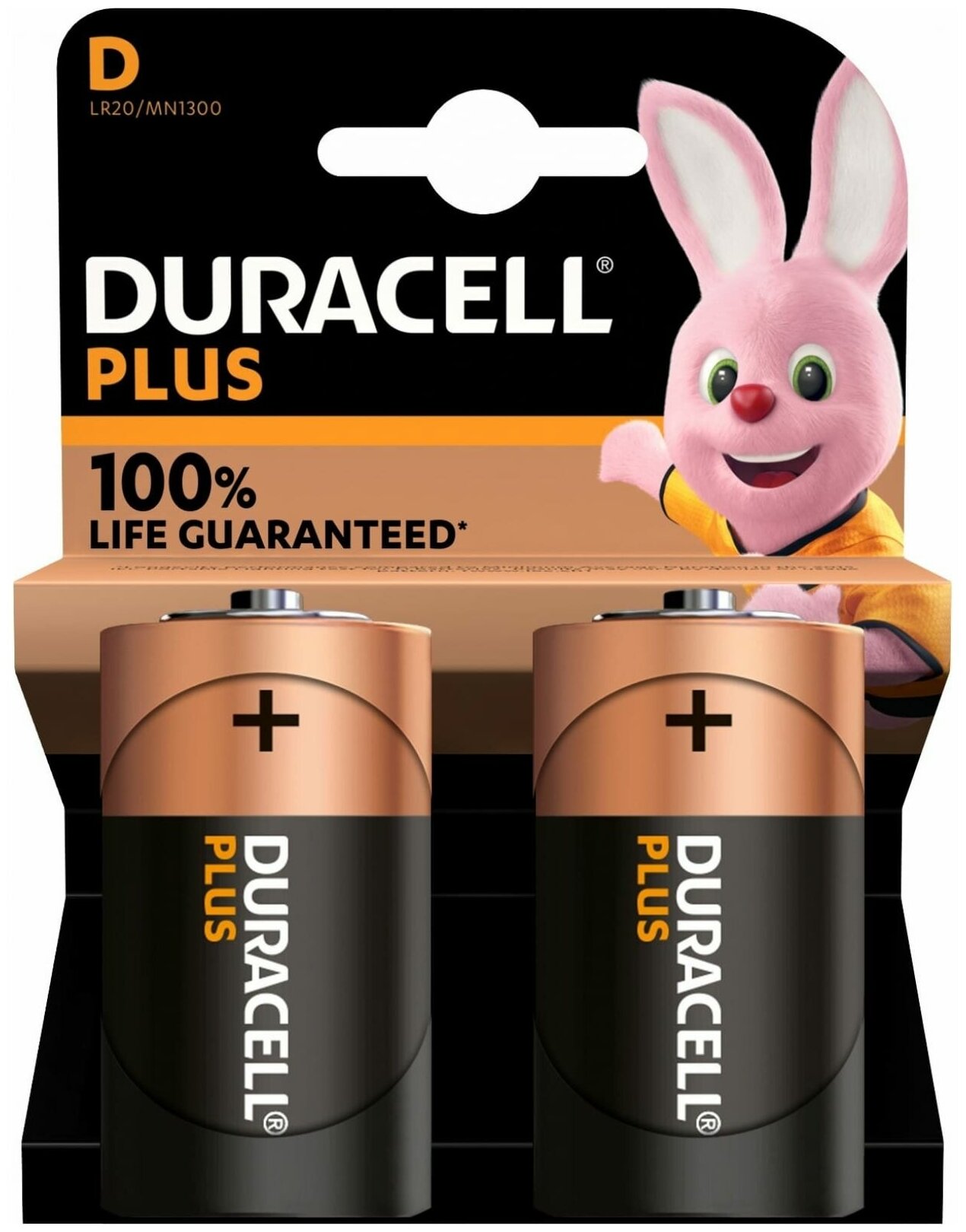 Duracell Элемент питания алкалиновый LR MN 1300/LR20 BP-2 (блист2) Duracell Б0014055