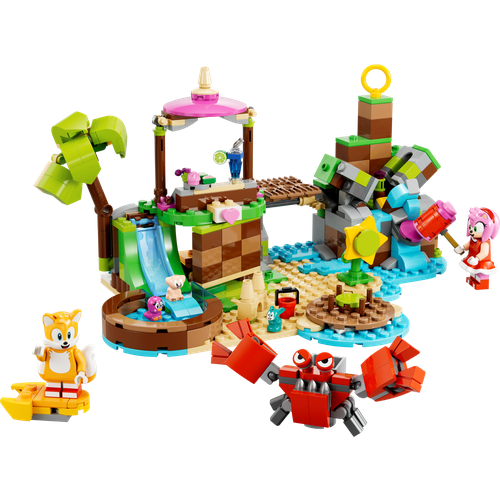 lego sonic the hedgehog набор остров спасения животных эми из 6 фигурок Конструктор LEGO Sonic the Hedgehog 76992 Amy's Animal Rescue Island, 388 дет.