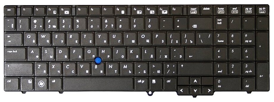 Клавиатура для HP ProBook 6540B, 6545B, 6550, 6550B (609877-251)