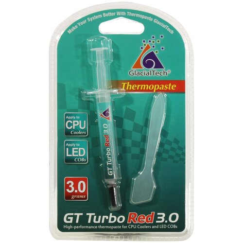 Термопаста Glacialtech GT TURBO 3.0 шприц 3гр. AD-E8290000AP2001