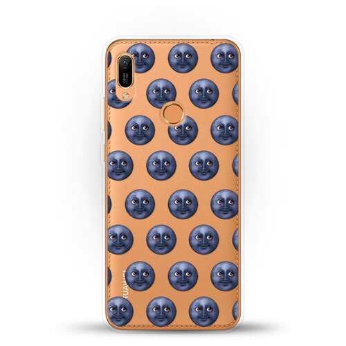 фото Силиконовый чехол луна на huawei y6 (2019) andy & paul