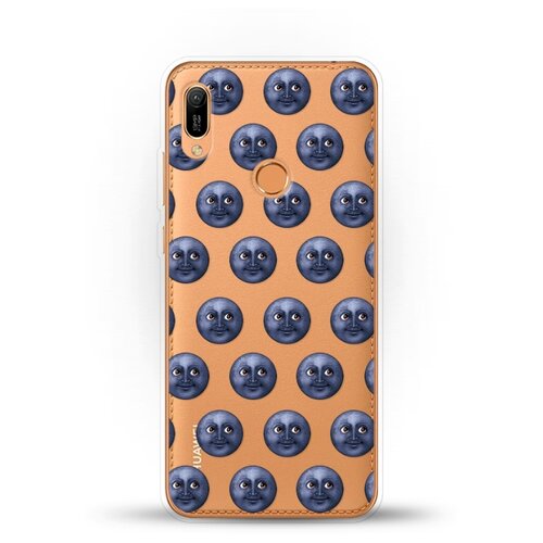 Силиконовый чехол Луна на Huawei Y6 (2019)