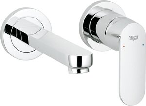 Внешняя часть смесителя для раковины GROHE Eurosmart Cosmopolitan на 2 отверстия, хром (19381000)