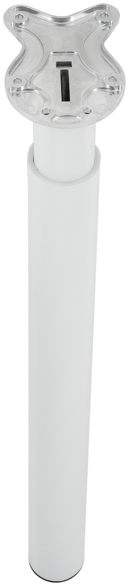 Опора регулируемая Edson FLE-011 71-110 см сталь цвет белый - фотография № 1