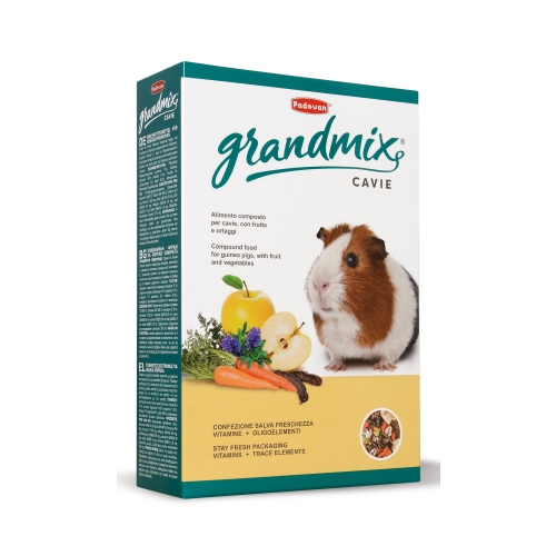 Корм Padovan Grandmix cavie для морских свинок с витамином С комплексный основной - 850 г