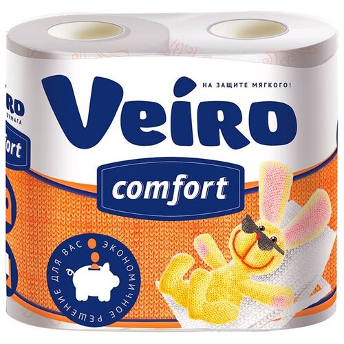фото Туалетная бумага veiro comfort
