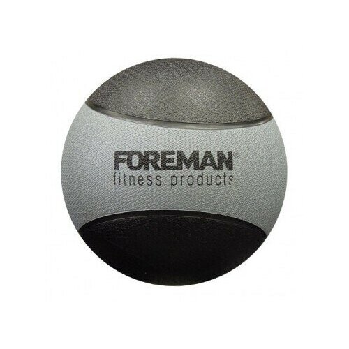 Медбол Foreman Medicine Ball 6 кг серый/черный стойка для хранения мячей foreman fy 610 черный