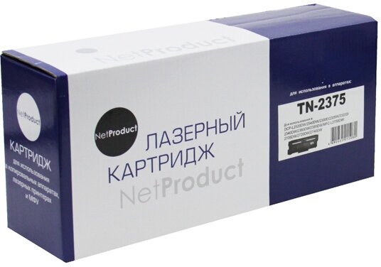 Тонер-картридж NetProduct (N-TN-2375/TN-2335) для Brother HL-L2300/2305/2320/2340, 2.6K