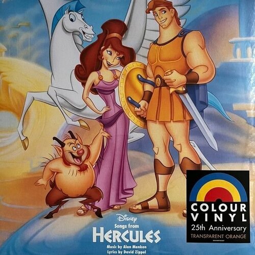 Alan Menken, David Zippel – Songs From Hercules (Orange Transparent Vinyl)