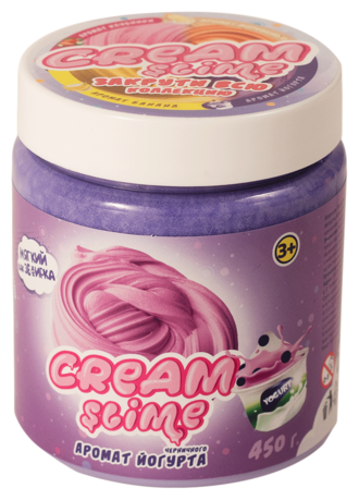 Cream-Slime с ароматом йогурта 450 г.