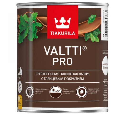 Tikkurila валтти pro ec 0,9 л антисептик для дерева 51838