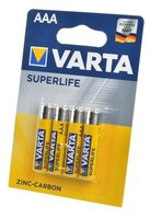 Батарейка VARTA 2003 R03P BL4 Superlife Micro 4 шт блистер