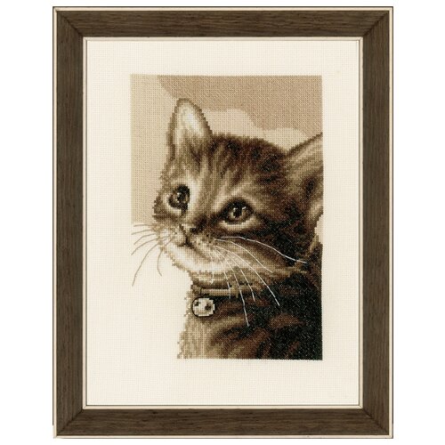 фото Набор для вышивания котенок vervaco