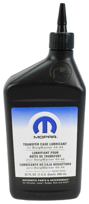 Трансмиссионное масло Mopar Transfer Case Lubricant For BorgWarner 44-45, 44-46, 44-47, 44-48 and Pre-2016 44-44 (946 мл) 68089195AA