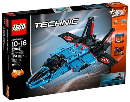 Конструктор LEGO Technic 42066 Сверхзвуковой истребитель, 1151 дет.