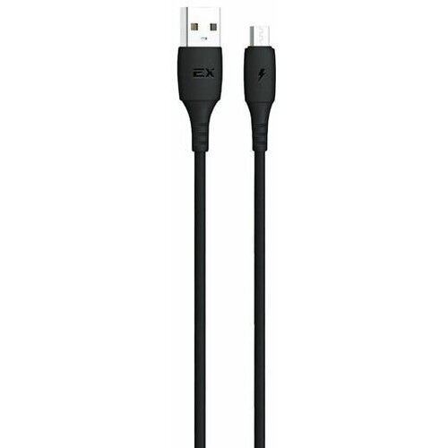 Дата-кабель USB - microUSB 1М чёрный EXPLOYD EX-K-1283