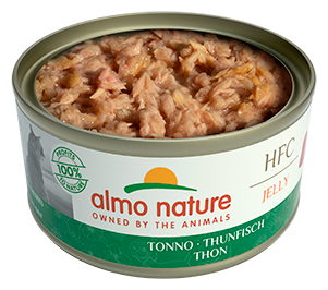 Almo Nature консервы Консервы для Кошек с Тунцом в желе (HFC - Jelly - Tuna ) 5133H | HFC Jelly - Chicken 0,15 кг 44599 (2 шт) - фотография № 2