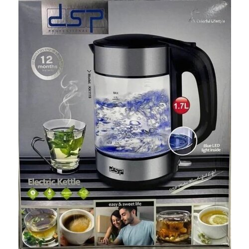 Высокопрочный электрический чайник из термостойкого материала КК 1119Объем 17 литра с подсветкой 399900₽