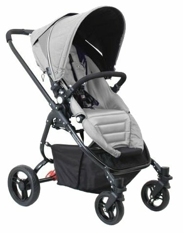 Прогулочная коляска Valco Baby Snap 4 Ultra, cool grey, цвет шасси: черный