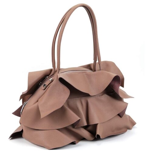 фото Женская кожаная сумка 1912 хаки decoratta