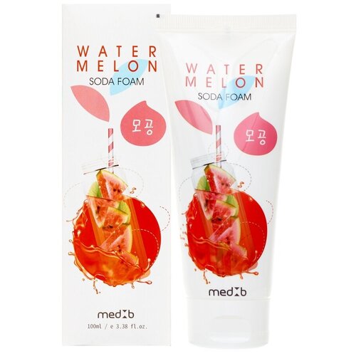 MEDB Watermelon Soda Foam Пенка для умывания с экстрактом арбуза и содой 127 гр