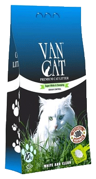 Комкующийся наполнитель VANCAT VAN CAT Fresh для кошачьих туалетов без пыли с ароматом весенней свежести 5 кг - фотография № 5