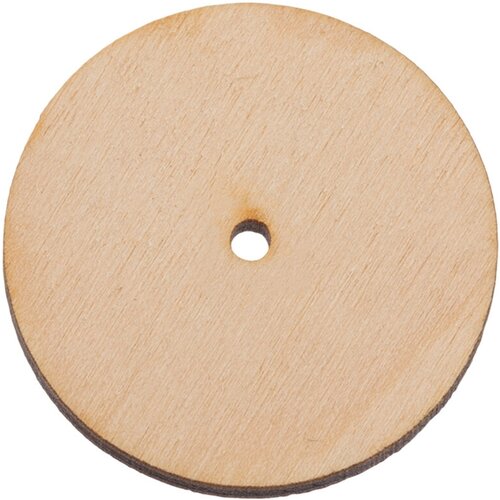 HobbyBe CDD-45 Диски из фанеры d 45 мм ± 0.1 10 шт. для суставов мишек Тедди