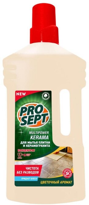 Средство для мытья пола Prosept Multipower Kerama д/плитки и керамогран 1л